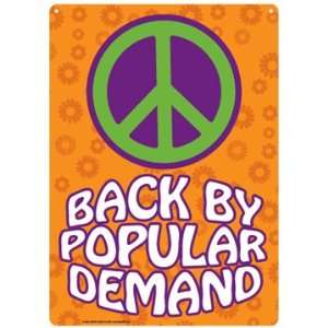   New Novelty Peace back by popular demand Metal Sign   Great Gift Item