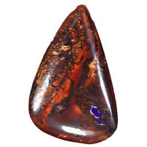  27.15ct Solid Yowah Nut Boulder Opal Wood Unset Gemstone 