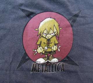 Vtg 90s METALLICA T Shirt SIZE XL Metal Rock Music Concert Tour 