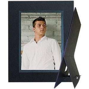   4x5 dual easel cardstock frame w/ wide black foil sold in 10s   4x5
