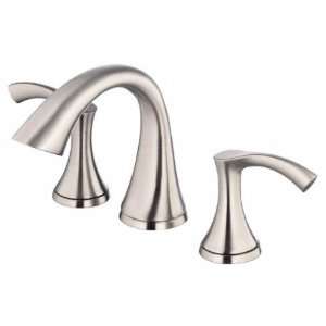 Danze D304022BN Antioch Two Handle Widespread Lavatory Faucet, Brushed 