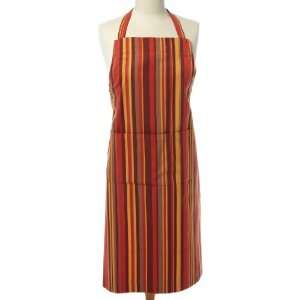  Tululah Designs Sussex Stripe Full Apron, Rav Red