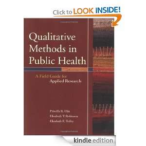 Qualitative Methods in Public Health A Field Guide for Applied 