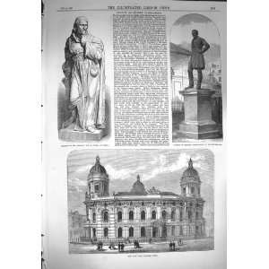   1871 Dock Offices Hull Statue Michael Pole Stephenson