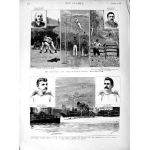  1889 Grasmere Sculling Putney Searle OConnor Thames