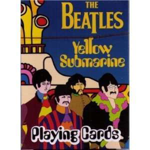    The Beatles Yellow Submarine Playing Cards 52135 Toys & Games