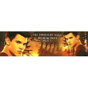   THE Twilight Saga Breaking Dawn Part 1 Jacob Bookmark
