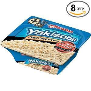 Maruchan Yakisoba Four Cheese 8 Case 3.91 Ounce Packages (Pack of 8 