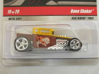 2009 Larrys Hot Wheels Garage Bone Shaker Chase 19 of 20 027084706543 