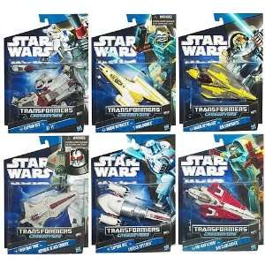  Star Wars Clone Wars Transformers Wave 3 Revision 2 Toys & Games