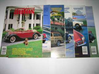 Special Interest Auto Full Year Run 1984 6 Magazines  