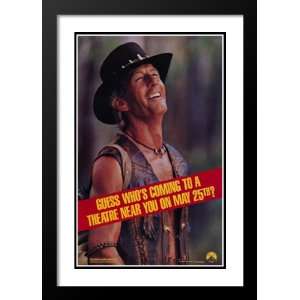 Crocodile Dundee 2 32x45 Framed and Double Matted Movie Poster   Style 