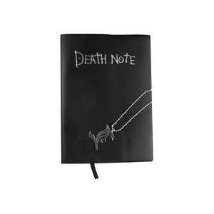  Death Note Notebook Cosplay Book & Metal L Necklace Set **Free 