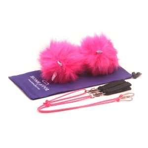  Pair of Corded Fluffy Poi Toys & Games