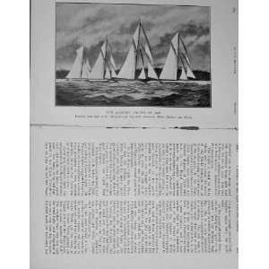  1908 Sport Yachts Brynhild Shamrock White Heather Nyria 