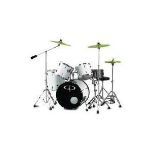  GP Percussion Studio 5 Piece Full Size Drum Set Musical 