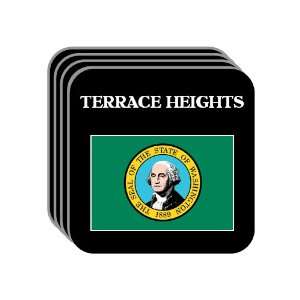  US State Flag   TERRACE HEIGHTS, Washington (WA) Set of 4 