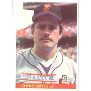  1984 Donruss # 46 Chris Smith San Francisco Giants 