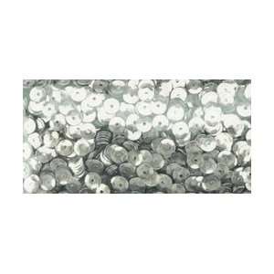  Darice Cupped Sequins 5mm 800/Pkg Silver 1004319; 12 Items 