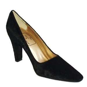  Charming New Style Womens Black Velvet High Heel Shoes 