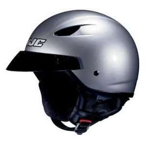   CL21 CRUISER SILVER SIZEXXS MOTORCYCLE Open Face Helmet Automotive