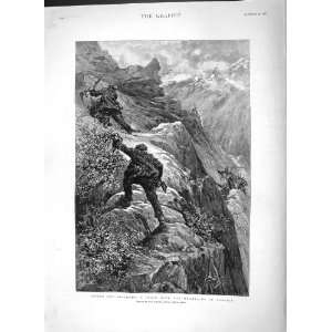  1892 Scene Among Brigands Mountains Chase Corsica War 