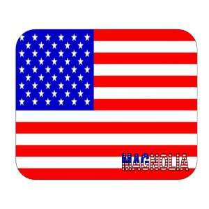  US Flag   Magnolia, Arkansas (AR) Mouse Pad Everything 