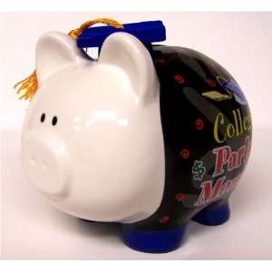  College Party Money Piggy Bank 