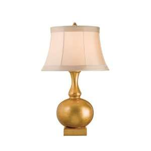 Currey & Company 6693 Sunbeam 1 Light Table Lamps in Antique Gold Leaf