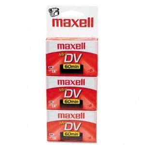    Premium Grade Mini DV Video Cassette 60 Minutes Case Pack 1   511360