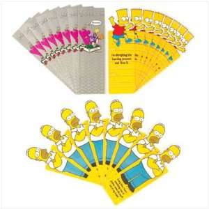  Set of Two Dozen Assorted Simpsons Character Bookmarks 