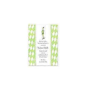  Pregnant in Green Baby Shower Invitations Health 