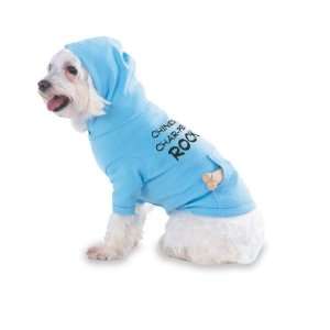 Chinese Char Peis Rock Hooded (Hoody) T Shirt with pocket for your Dog 