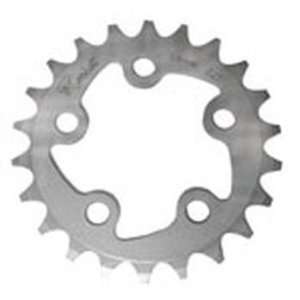    Rocket, 22T, 30mm, Silver Alloy Chainring