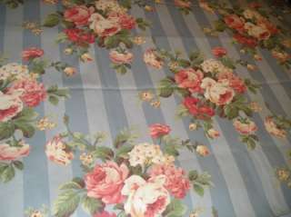 YRDS DECORATOR FABRIC~ROSES~Shabby~Cottage~Chic  