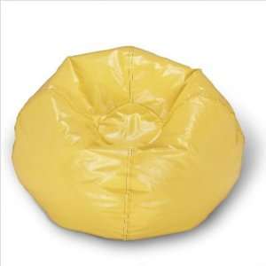  Ace Bayou Small Bean Bag in Shiny Yellow Furniture 