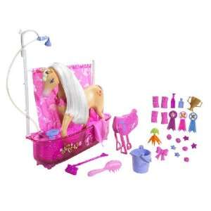  Barbie Shower and Show Horse Toys & Games