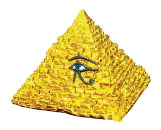 Mini Egyptian Golden Pyramid Office Home Décor NIB  