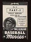 1938 Goudey Big League Baseball Movie #13 Walter Berger Part 2 EXMT