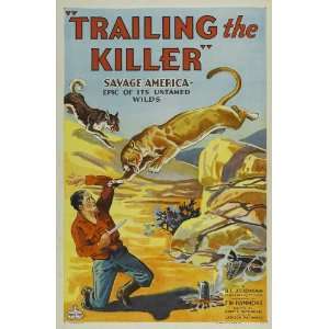  Trailing the Killer   Movie Poster   27 x 40 Inch (69 x 