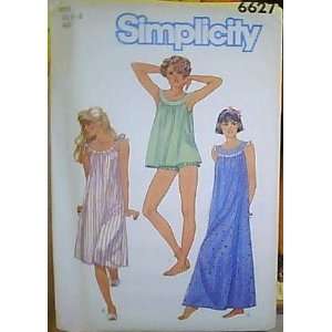  Simplicity 6627 Pattern 