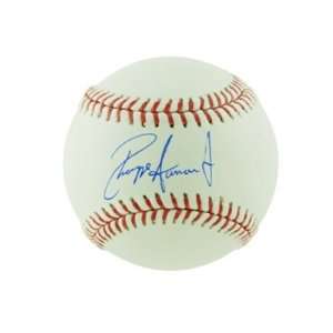  Phillippe Aumont Autographed Baseball   OML   Autographed 