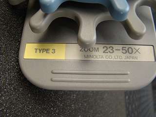 Minolta 1360 230 23 50X Microfilm Microfiche Zoom Lens  