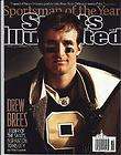 SPORTS ILLUSTRATED FEBRUARY 15, 2010 DREW BREES COVER  