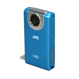 JVC Picsio GC FM2 HD Pocket Cam (Blue) New 46838044502  
