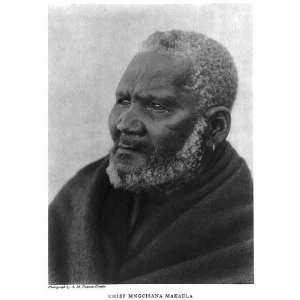   Chief Mngcisana Makaula,Ruler of One Baca Tribe,Africa