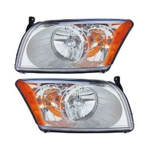 Dodge Caliber Headlights W/Xenons Oe Style Without Leveling System 