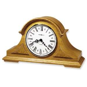  Burton Oak Finish Quartz Mantel Clock Jewelry