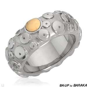 BK UP BY BARAKA Made in Italy Nice Ring Stainless steel. Total item 