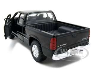CHEVROLET SILVERADO 1500 BLACK 127 DIECAST MODEL CAR  